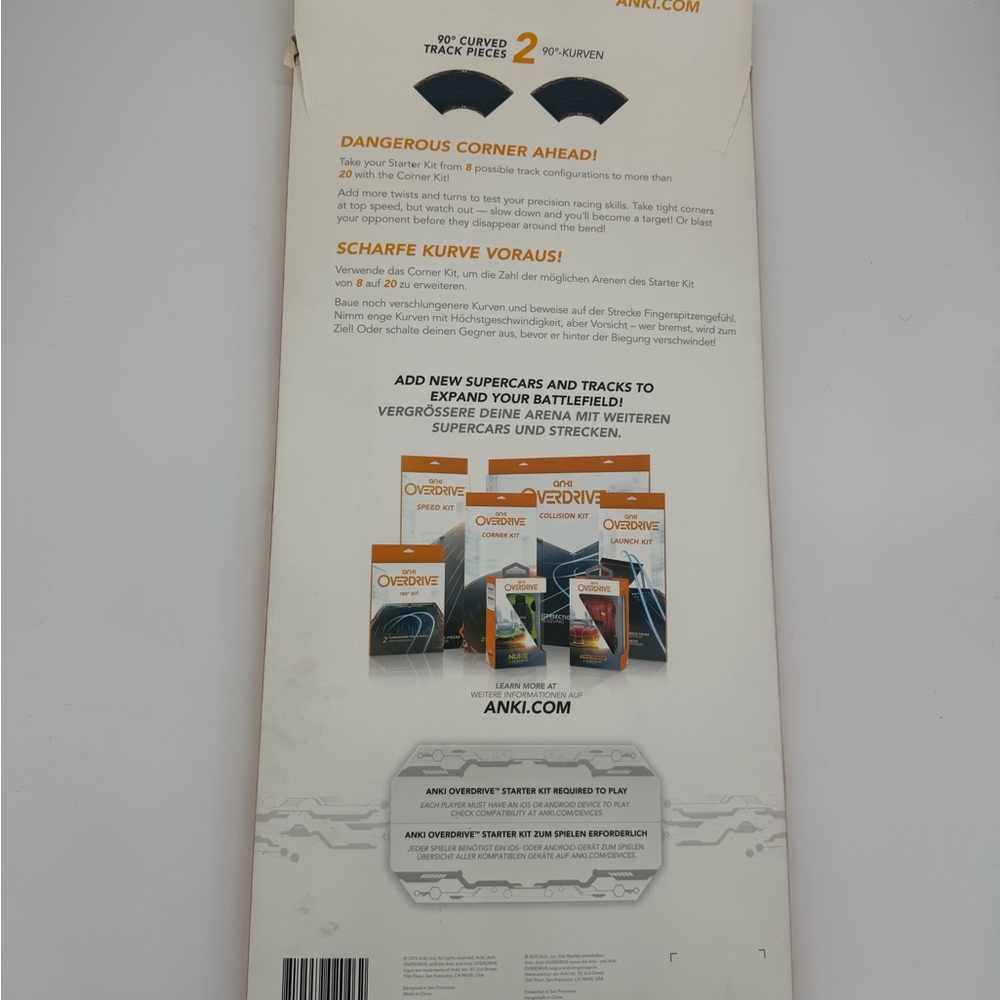 Anki Overdrive Corner Kit - Black and Orange - Picture 9 of 9